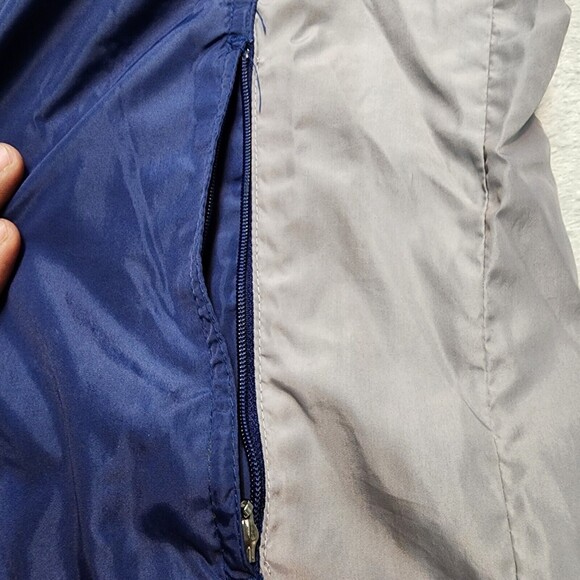 Vintage Nike Anorak Windbreaker Jacket Men's Size XL Blue Grey Athletic 80s - Picture 8 of 16